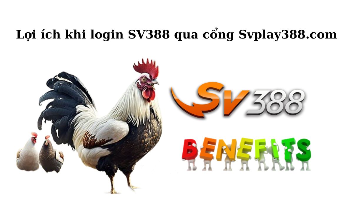 Lợi ích khi login SV388 qua cổng Svplay388.com