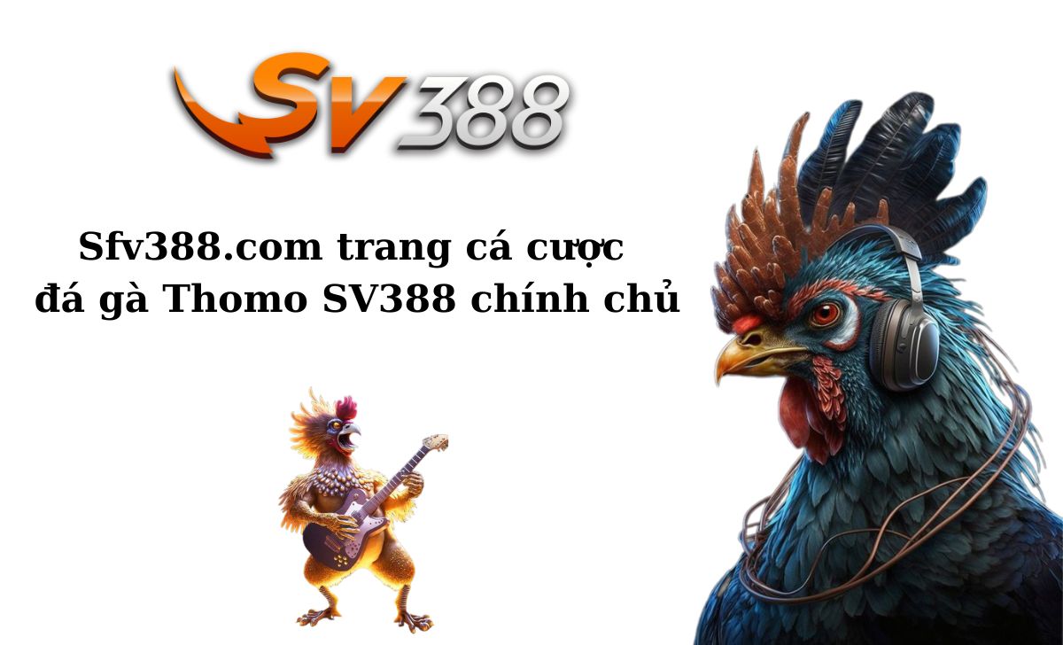 Sfv388.com trang cá cược đá gà Thomo SV388 chính chủ